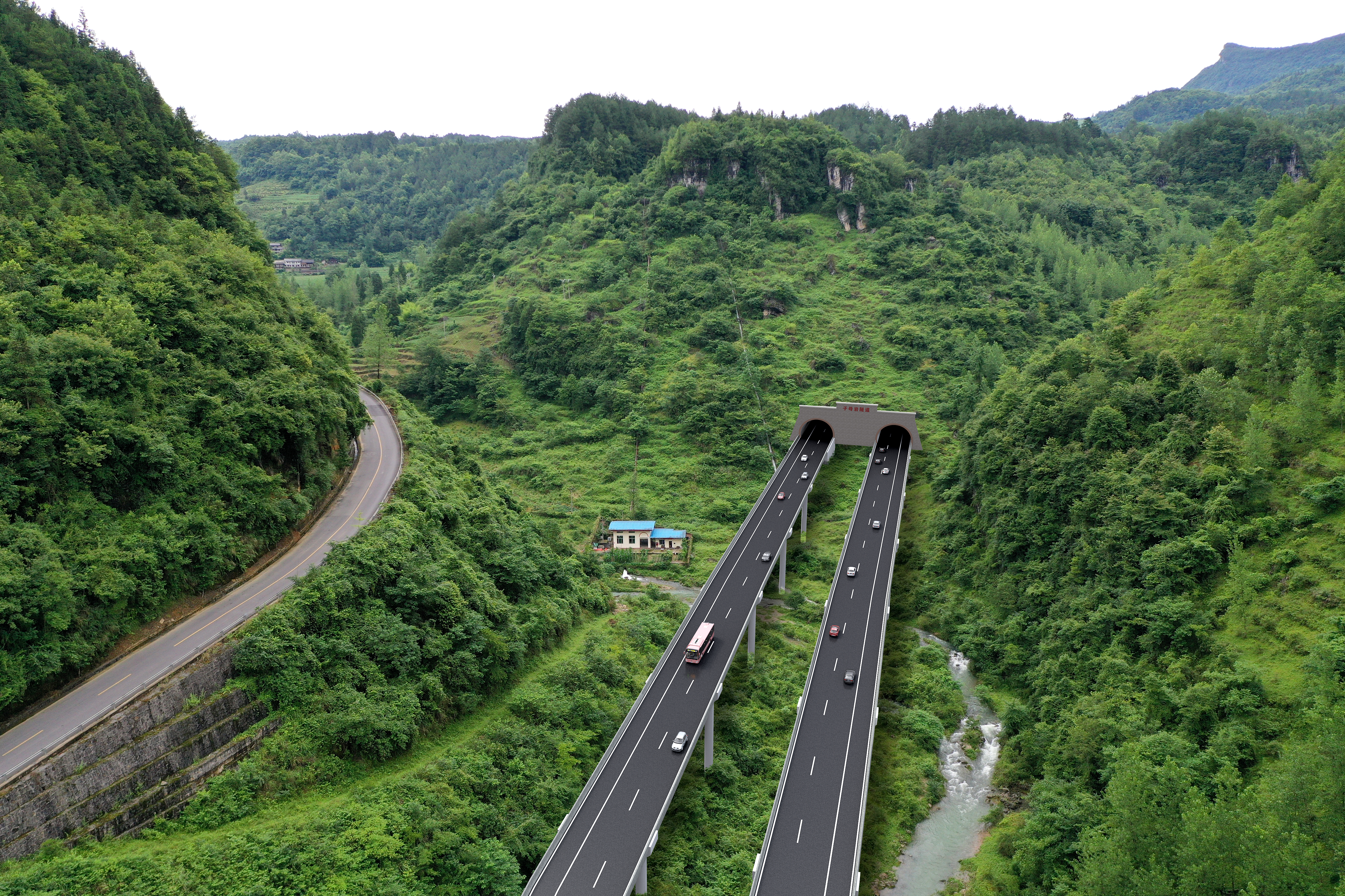 子母岩隧道洞口效果图.jpg